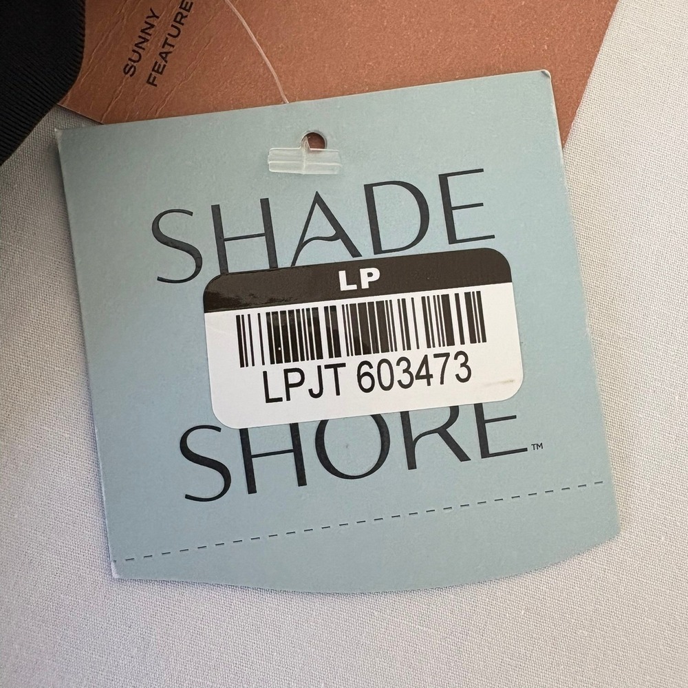 Shade & Shore Womens Shirred Tummy Control One Piece Swimsuit Black 16 NWT - Picture 12 of 16